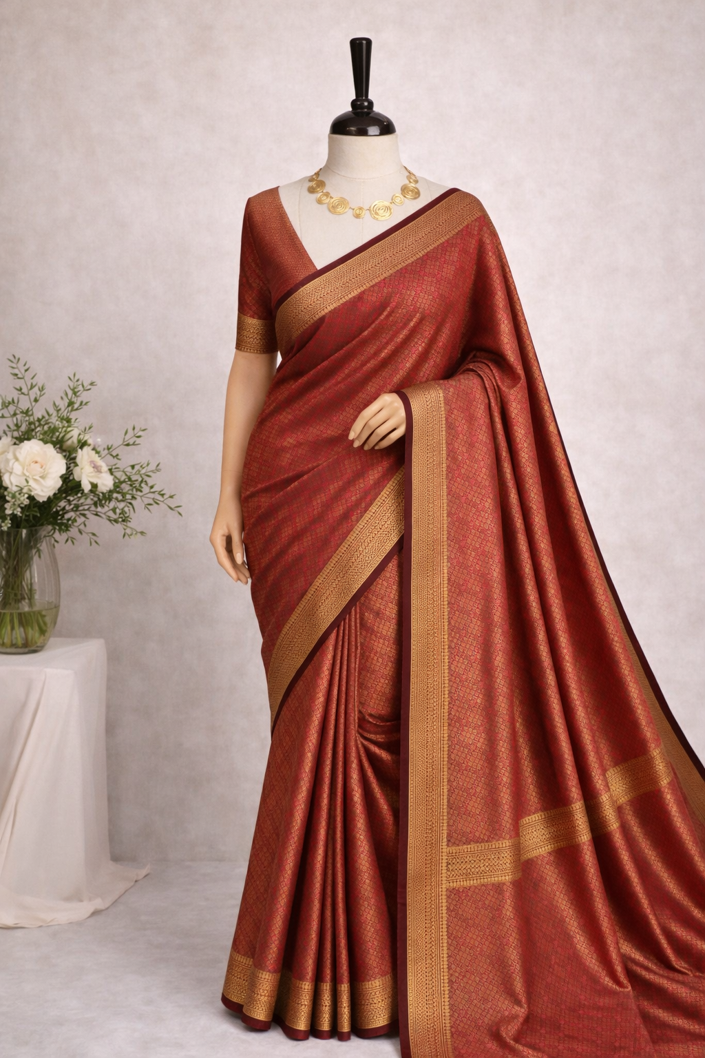 SAREE-SEMI KANJIPURAM