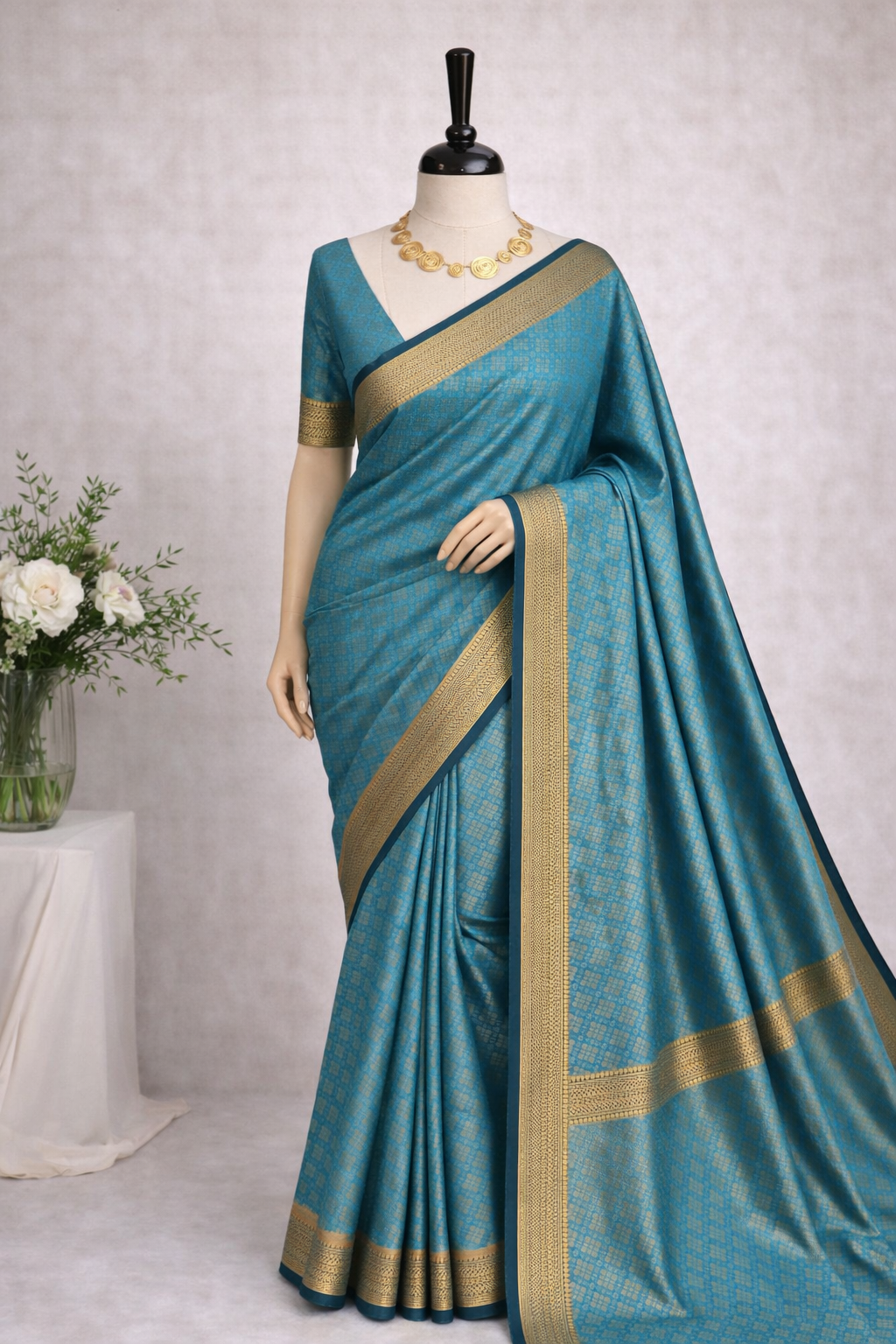 SAREE-SEMI KANJIPURAM