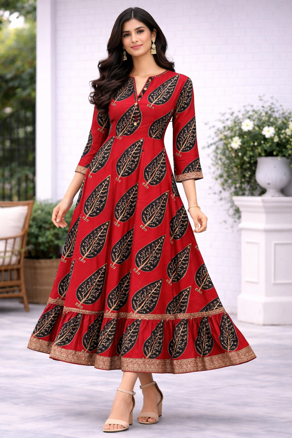 BRICKRED COTTON-MLP176