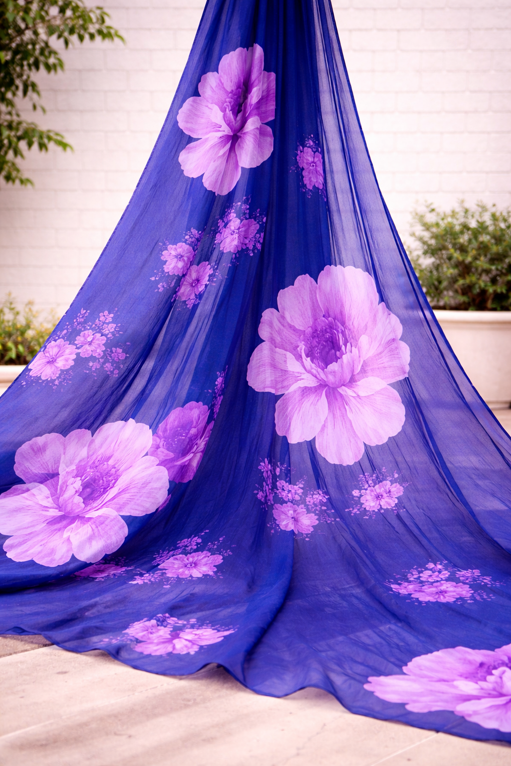 Floral Chanderi MLTQ0010