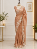 Bridal organza saree