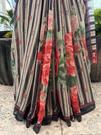 Floral Chanderi-Fabric