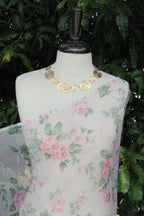 FLORAL ORGANZA -MLP842