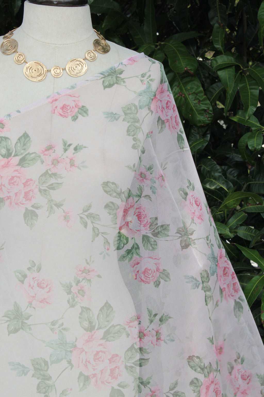 FLORAL ORGANZA -MLP842