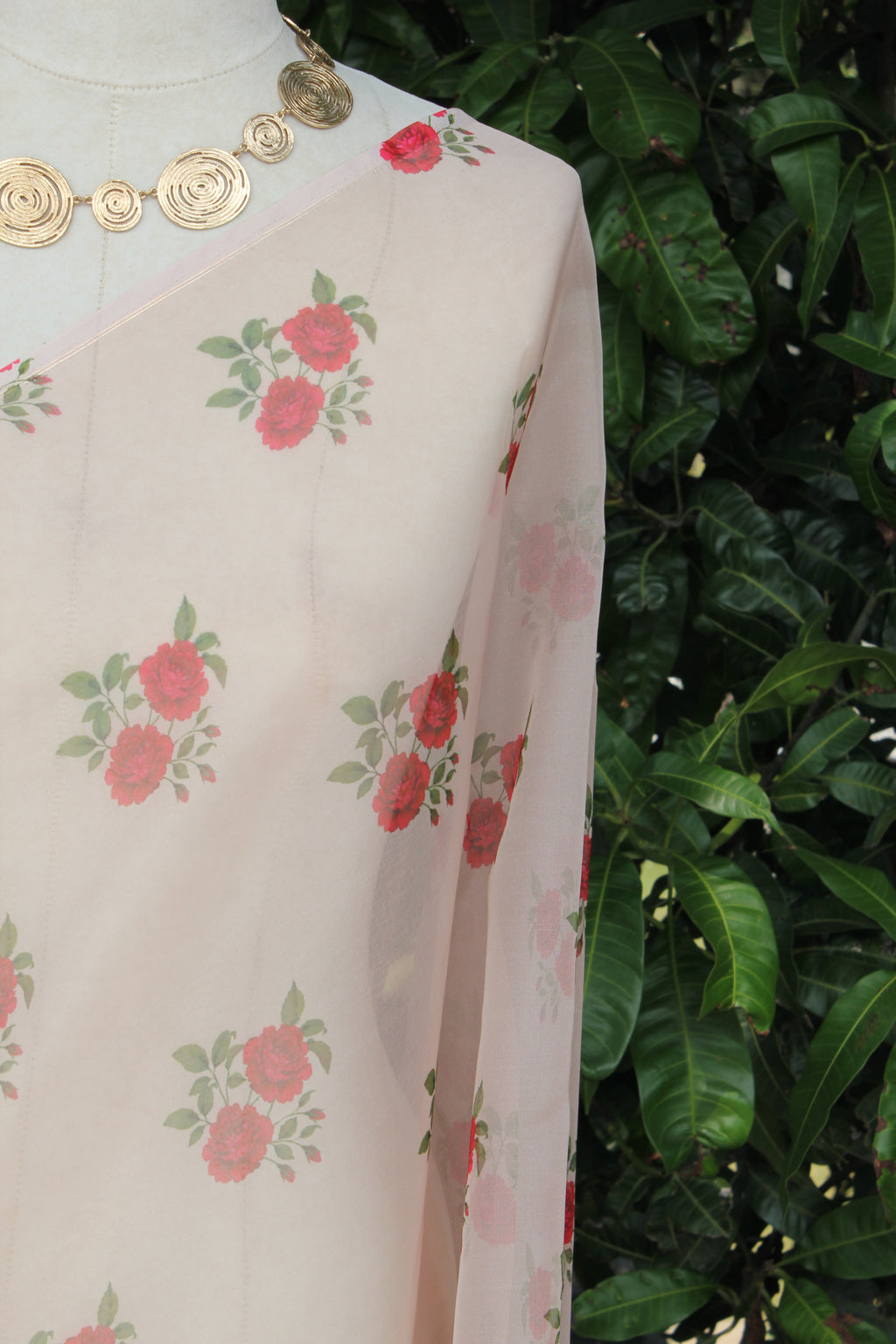 FLORAL ORGANZA MLP-841