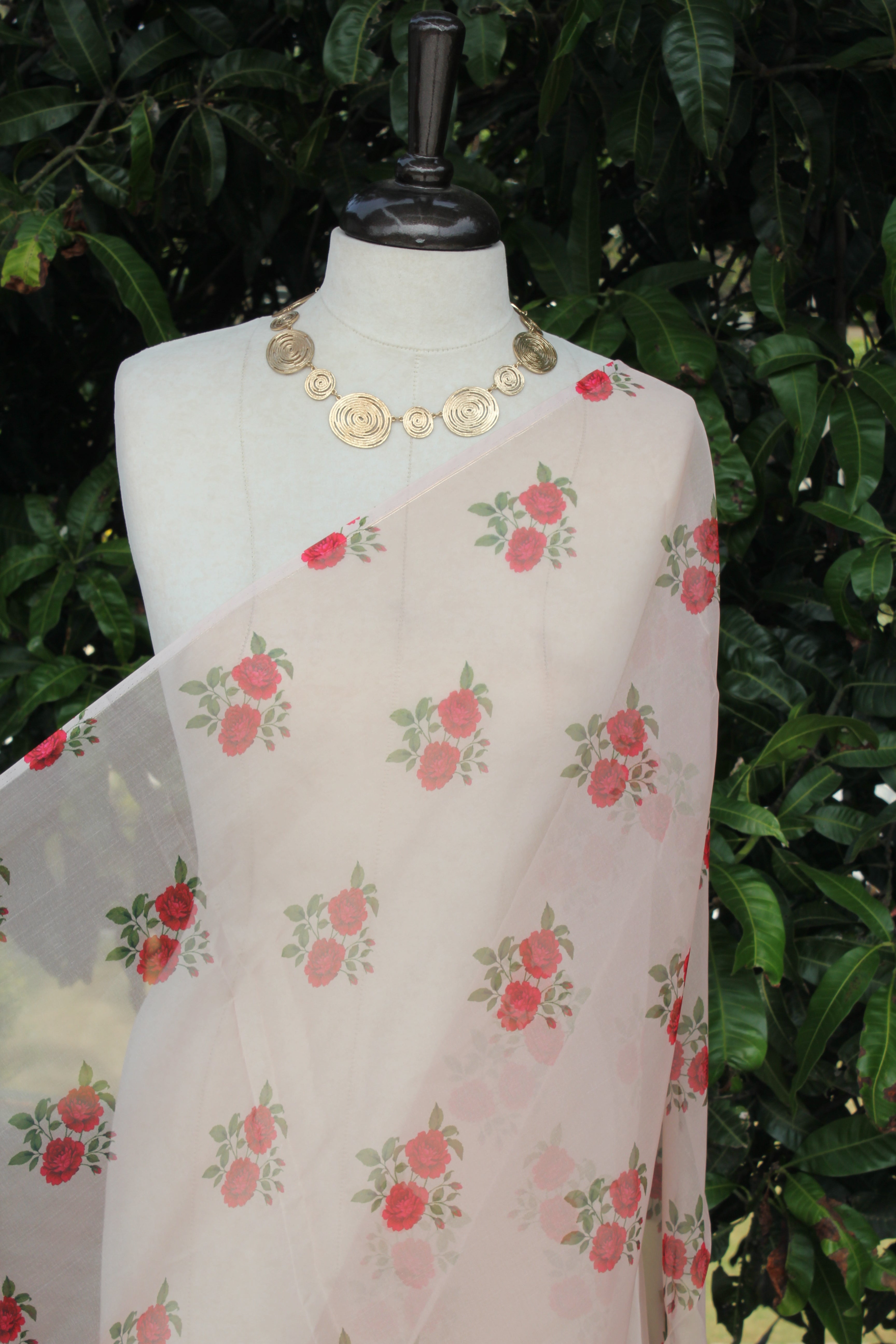 FLORAL ORGANZA MLP-841