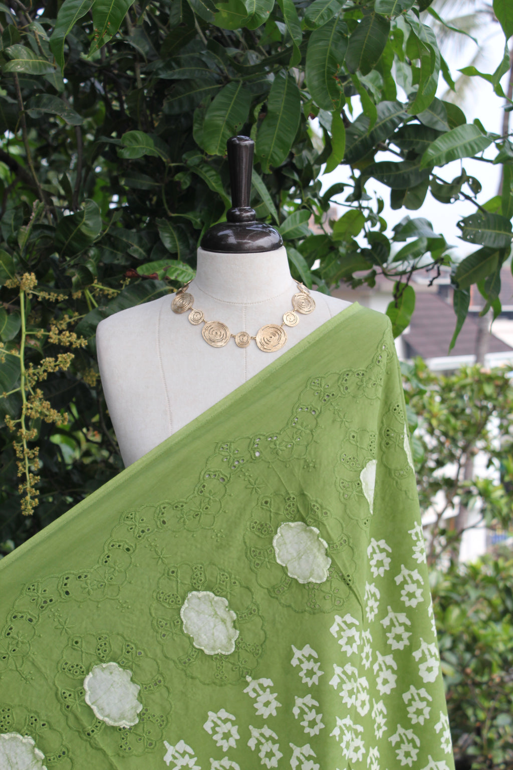 GREEN CUTWORK-MLP10