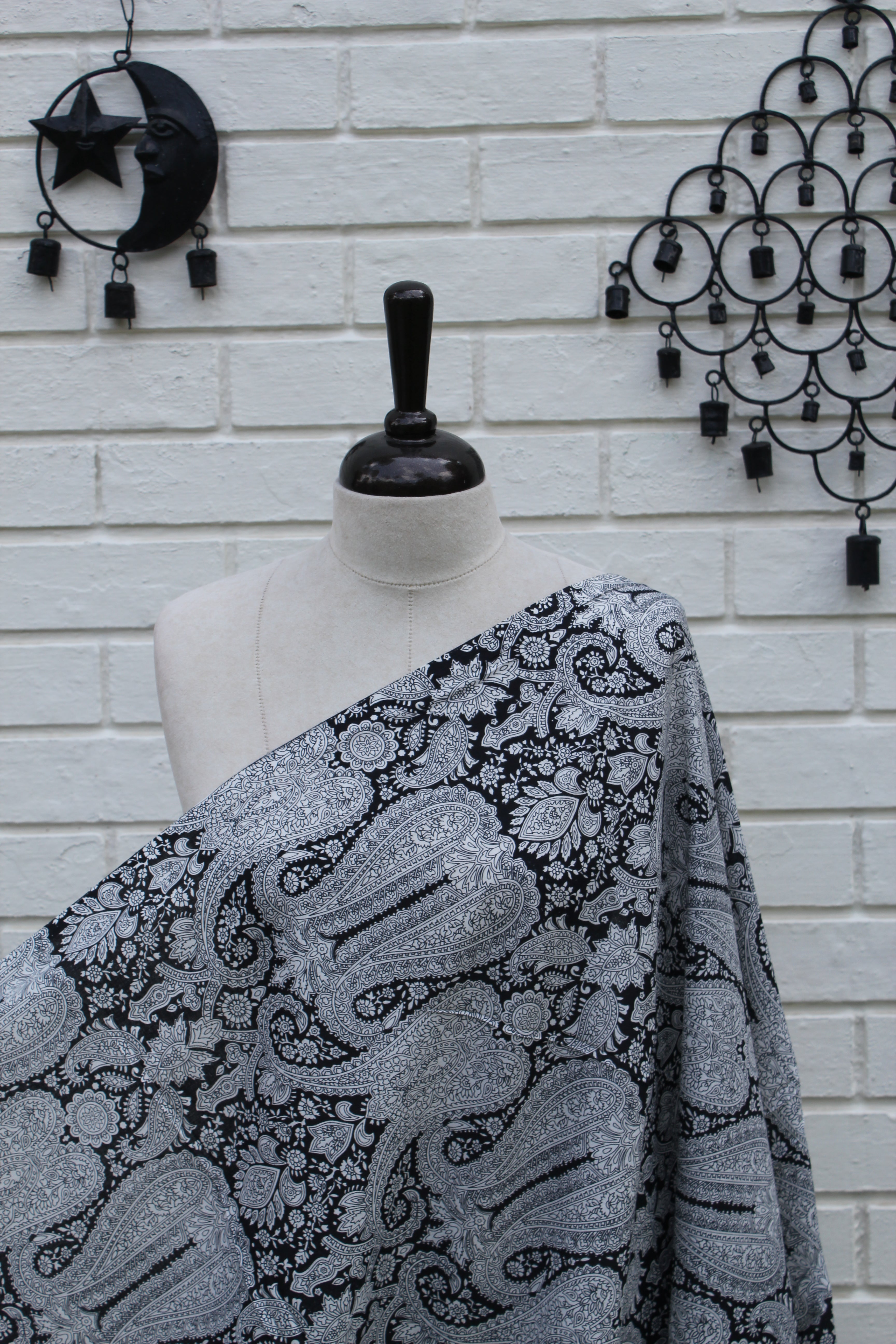 BLACK&WHITE COTTON-MLP73