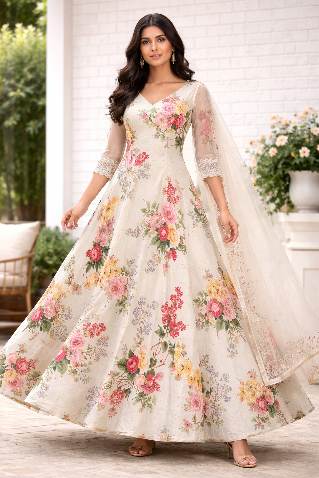 FLORAL COTTON-MLP795