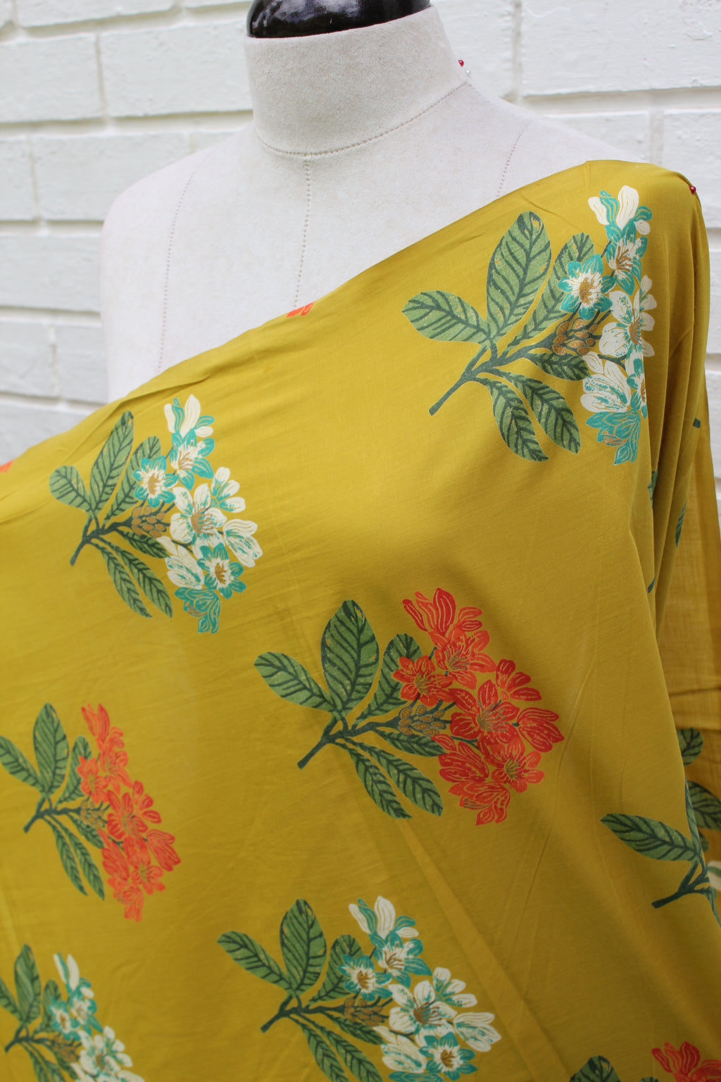 YELLOW GREEN COTTON-MLP82