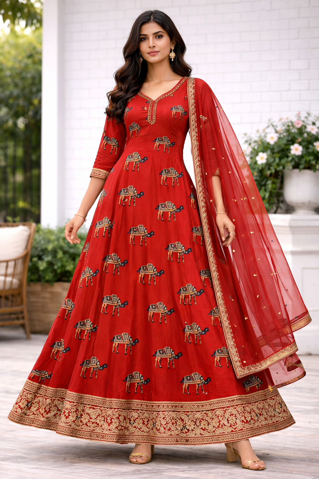 BRICKRED COTTON-MLP54