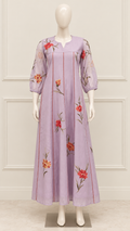 Lavender Bloom Anarkali